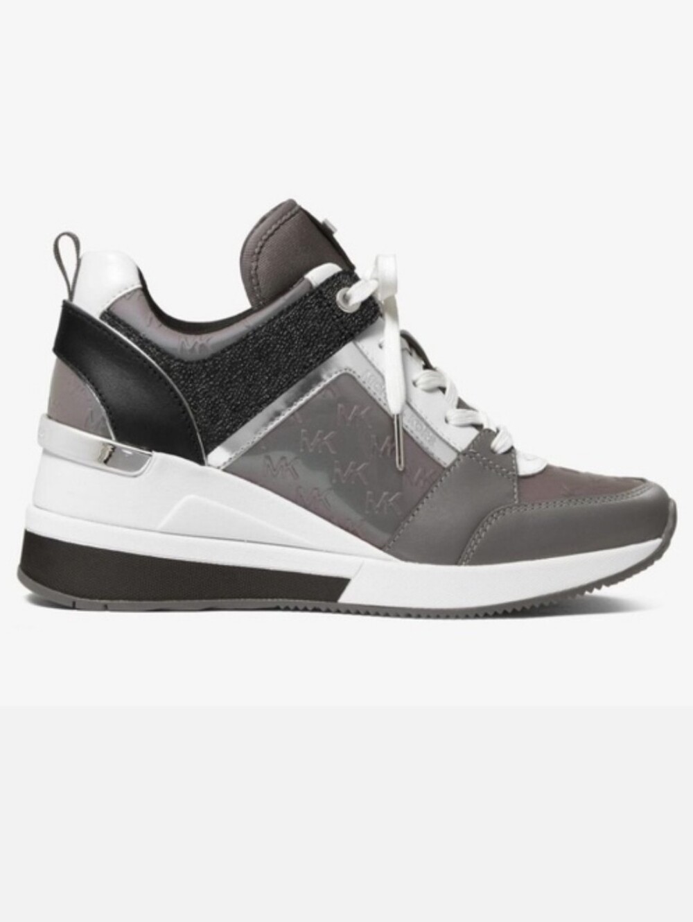 Holographic‎ Wedge Sneakers